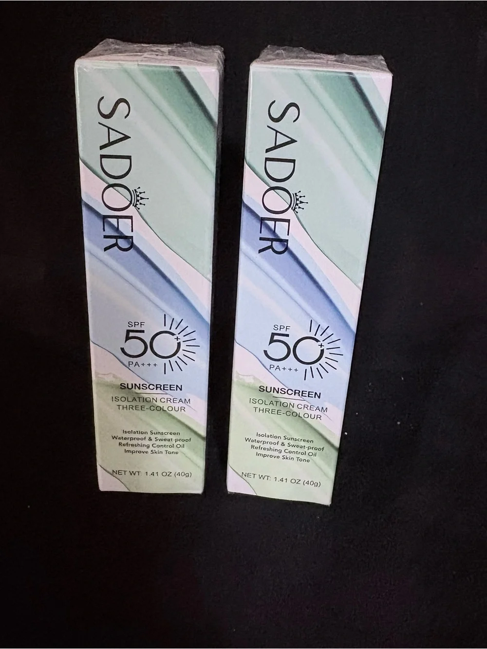 Exfoliating Gel and Sunscreen (2 of each)